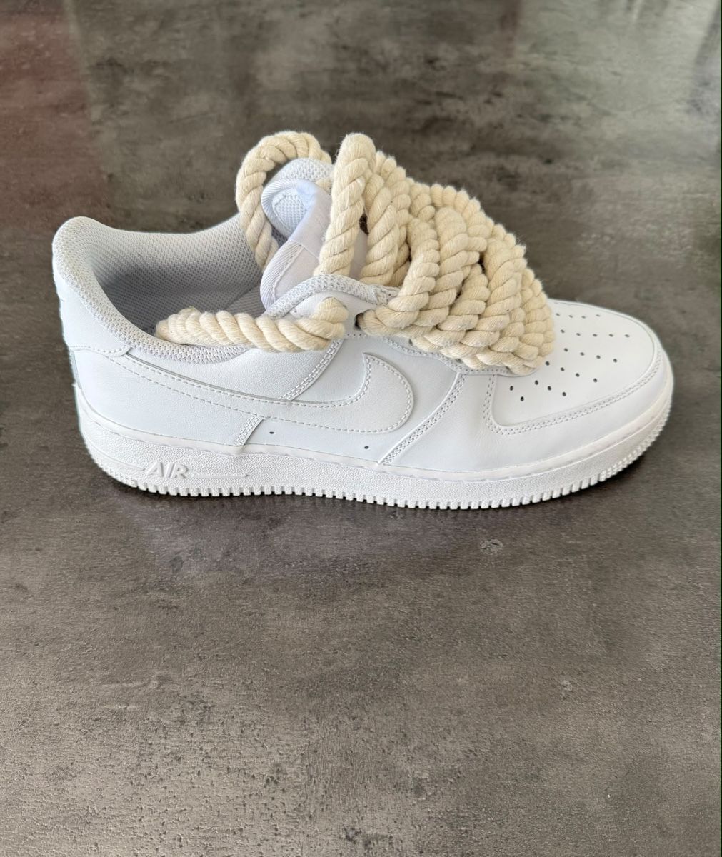 Scarpe da uomo: Nike Air Force 1 -Rope Laces – Usato da Fontaines NE venduto da iness100 1