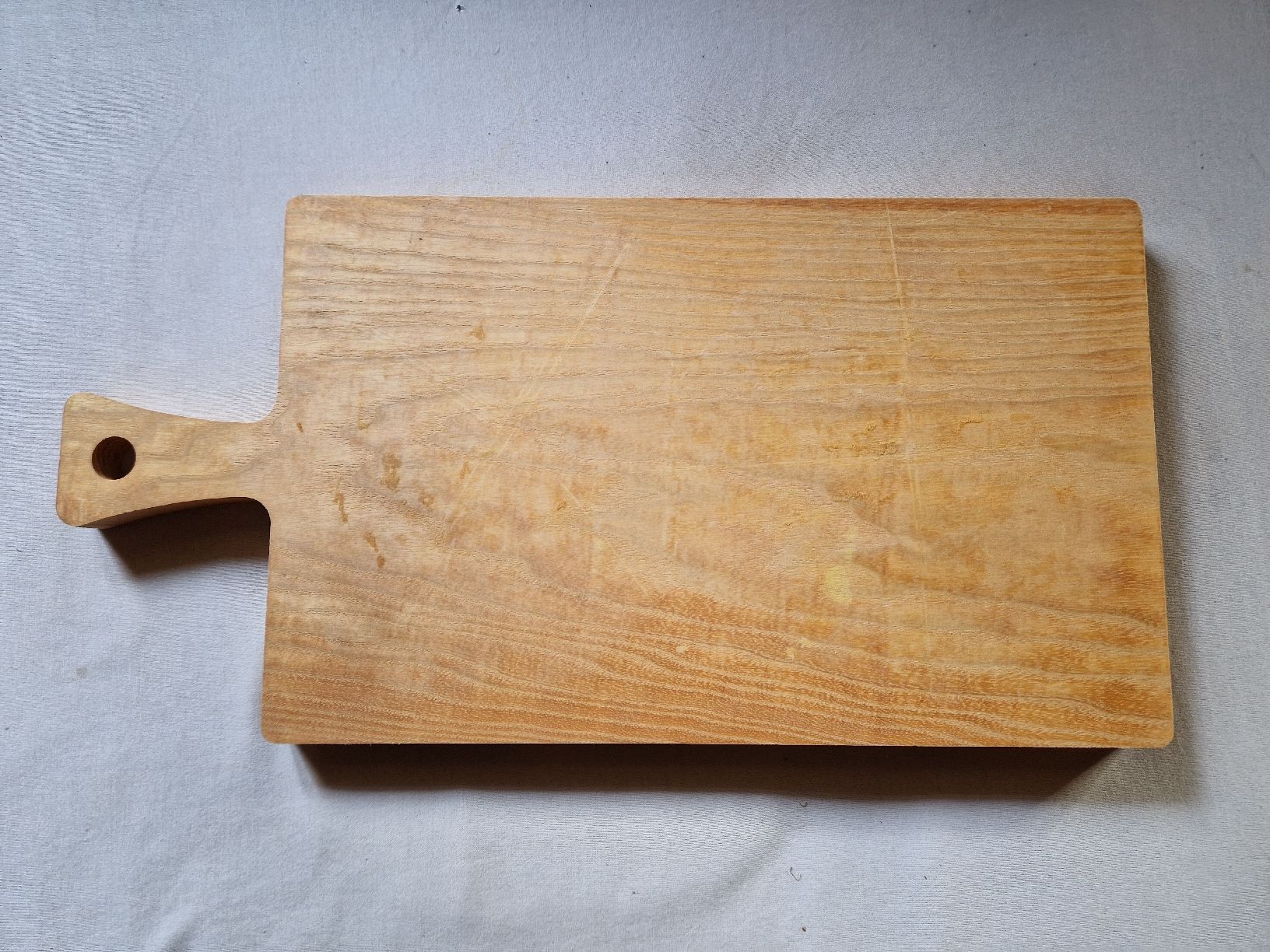 Elettrodomestici da cucina: Schneidebrett Holz Emmi mit Griff gebraucht – Usato da Luthern venduto da Ricolinchen 1
