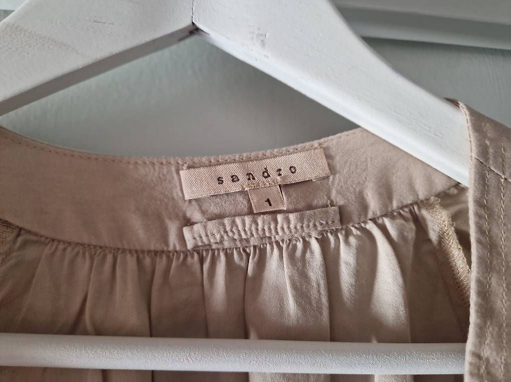 Sandro Vestiti: Cremefarbenes Kleid von Sandro Gr. 1 – Usato da Zürich venduto da ninni_me 1