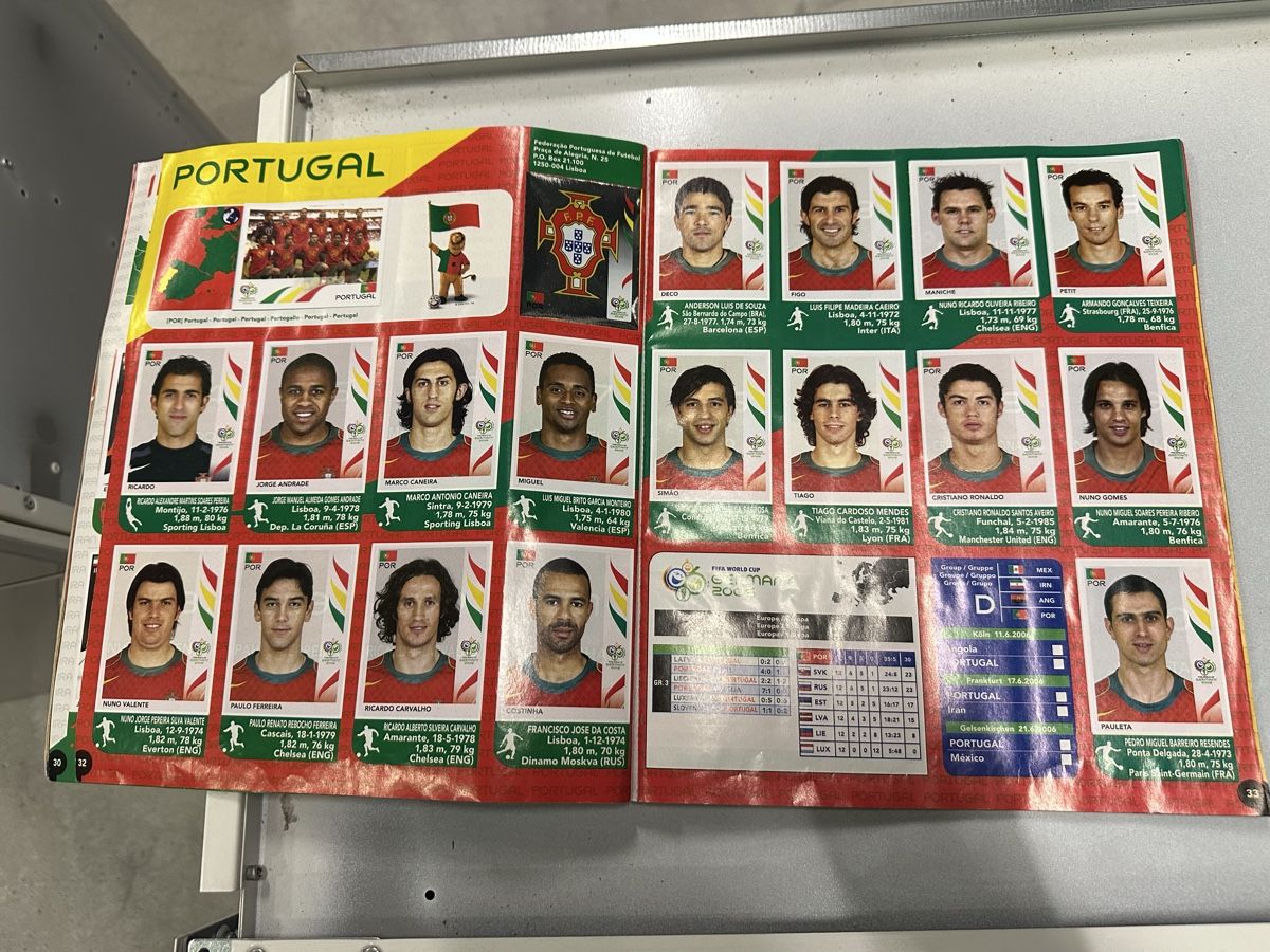 Panini Album: Panini WM 2006 Sticker Album – Usato da Chur venduto da Sim7000 6