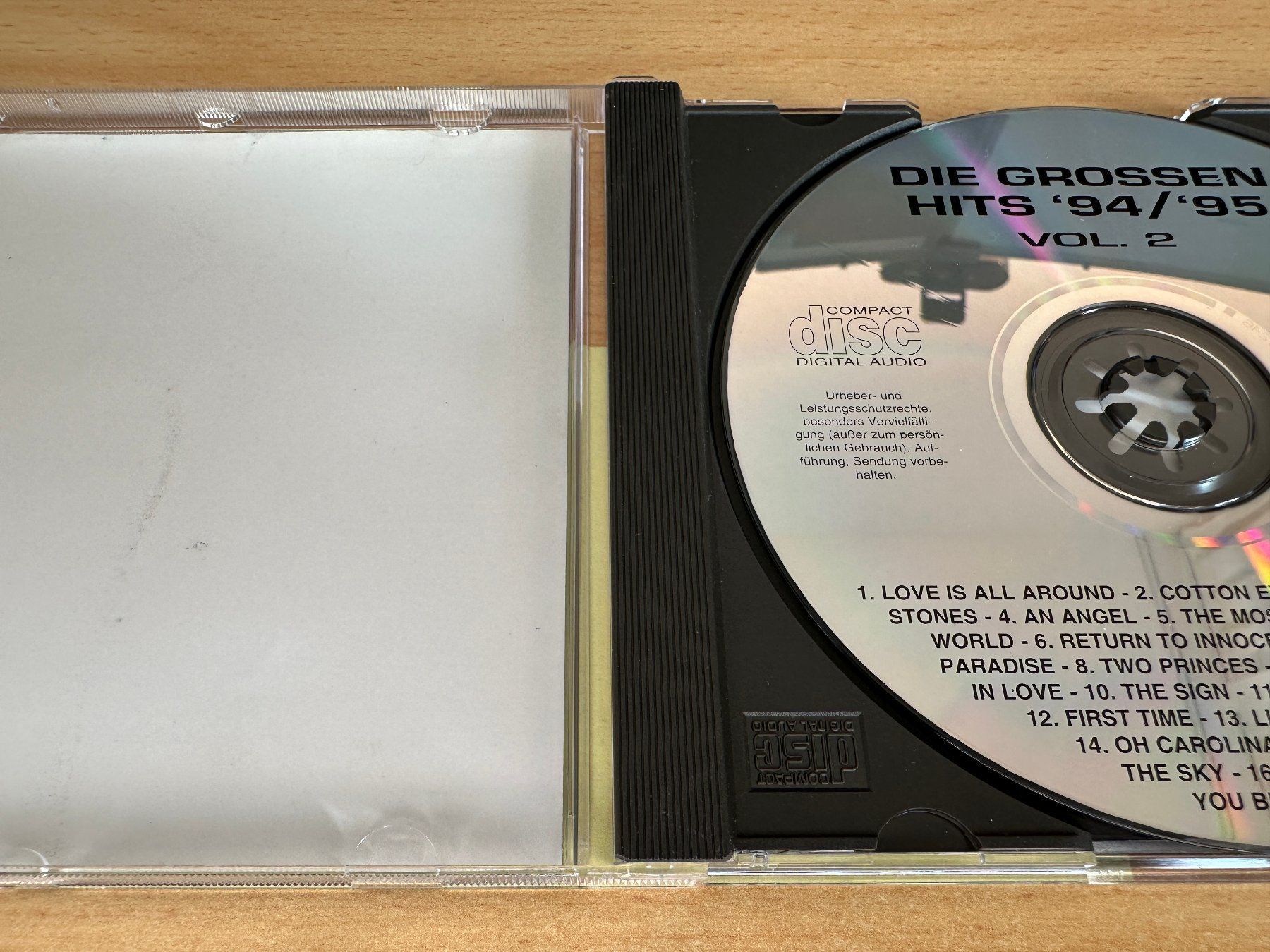 CD: Super Cover Version - The Hits Collection '94/'95 Vol. 2 – Usato da Rikon im Tösstal venduto da Alpenmutz 2