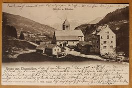 Sehr schöne Karte Gruss aus Churwalden um 1900