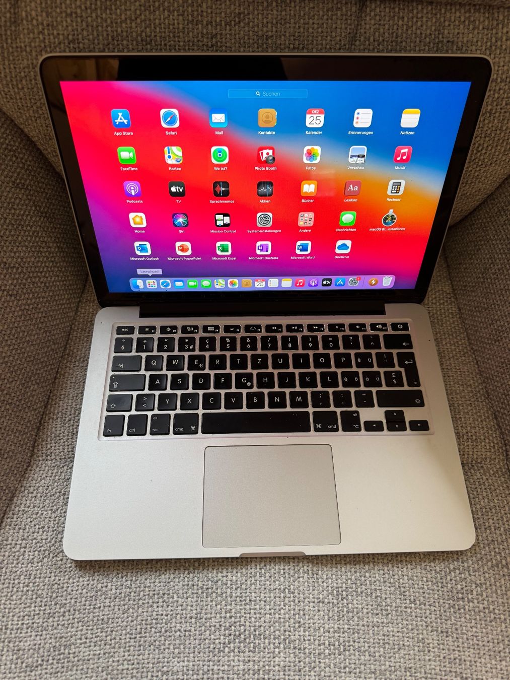 Apple Notebook: Apple MacBook Pro 13 inkl. Microsoft Office 2021 und SSD – Usato da Adliswil venduto da Busys 1