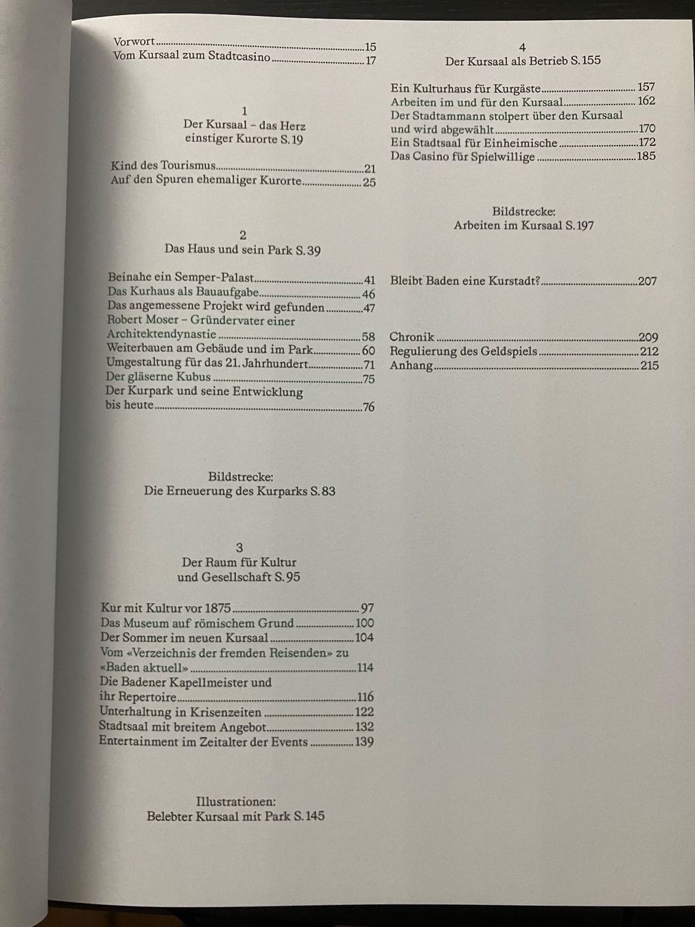 Libri: Buch 150 Jahre Kursaal Baden – Nuovo e nell'imballaggio originale da Buchberg venduto da Familyoffice 1