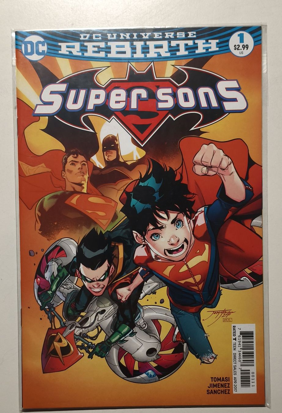Super Sons #1 DC Rebirth Comic Heft Top Zustand (Neu und ...