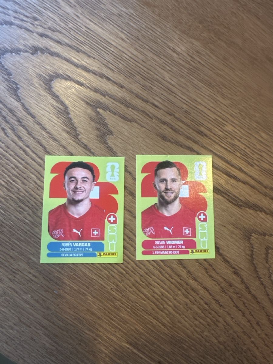 Panini Carte collezionabili: Vargas & Widmer Schweiz Panini Karten – Nuovo (secondo la descrizione) da Zürich venduto da florelise