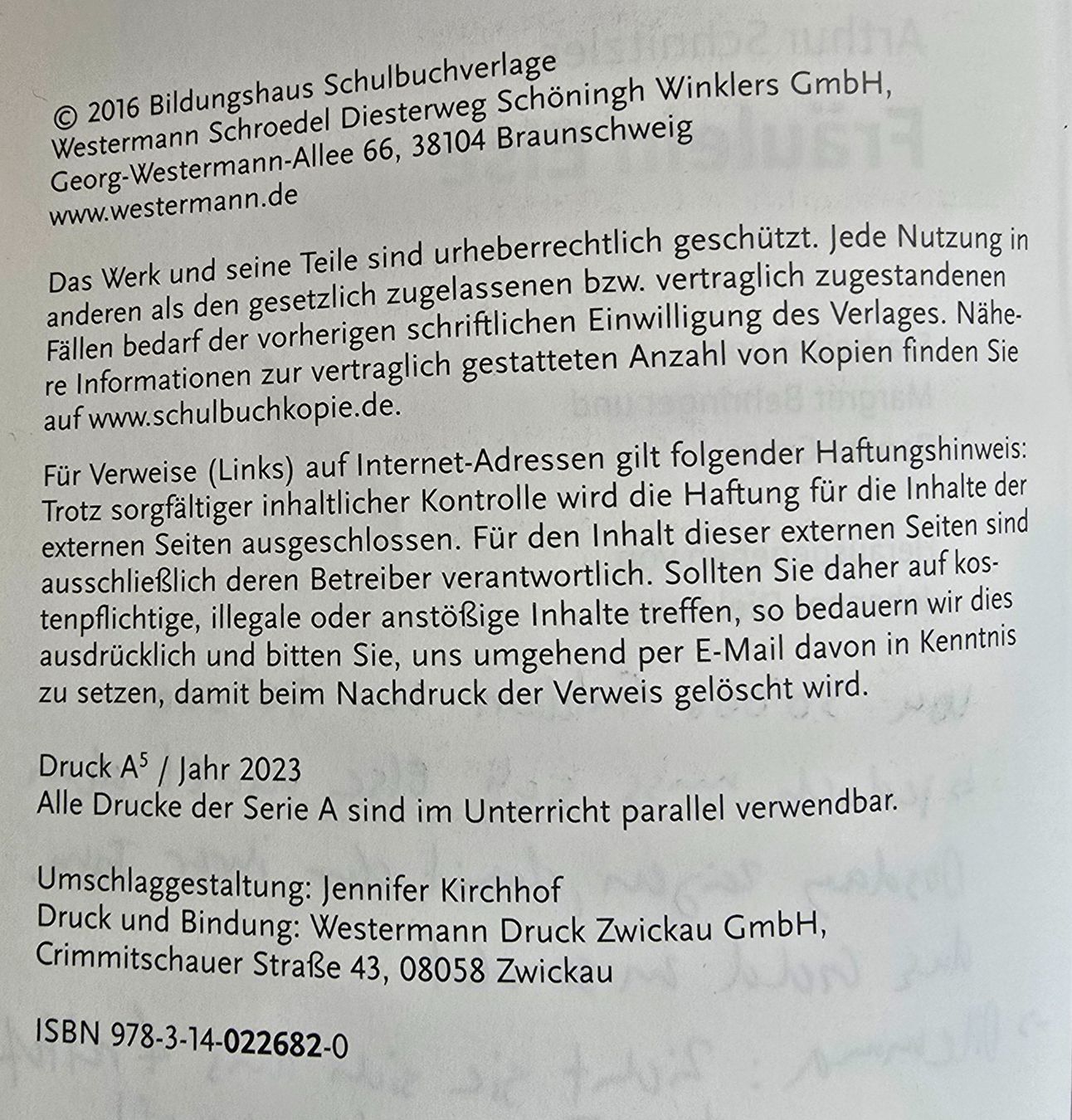 Libri: Fräulein Else, EinFach Deutsch, Arthur Schnitzler – Usato da Zürich venduto da pfo_tjp8 2