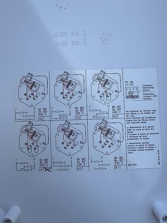 Sanitär: NEU, Boiler 50 Liter Domotec Schweiz  – Gebraucht aus Cham von Andrin_21 6