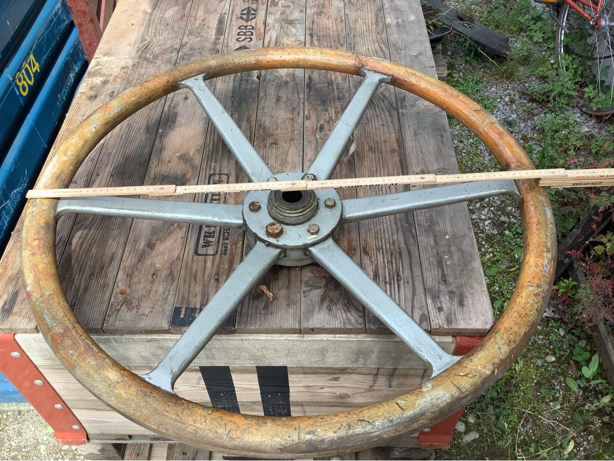 Boote: Schiffs Lenkrad antik – Gebraucht aus Wetzikon ZH von jules1957