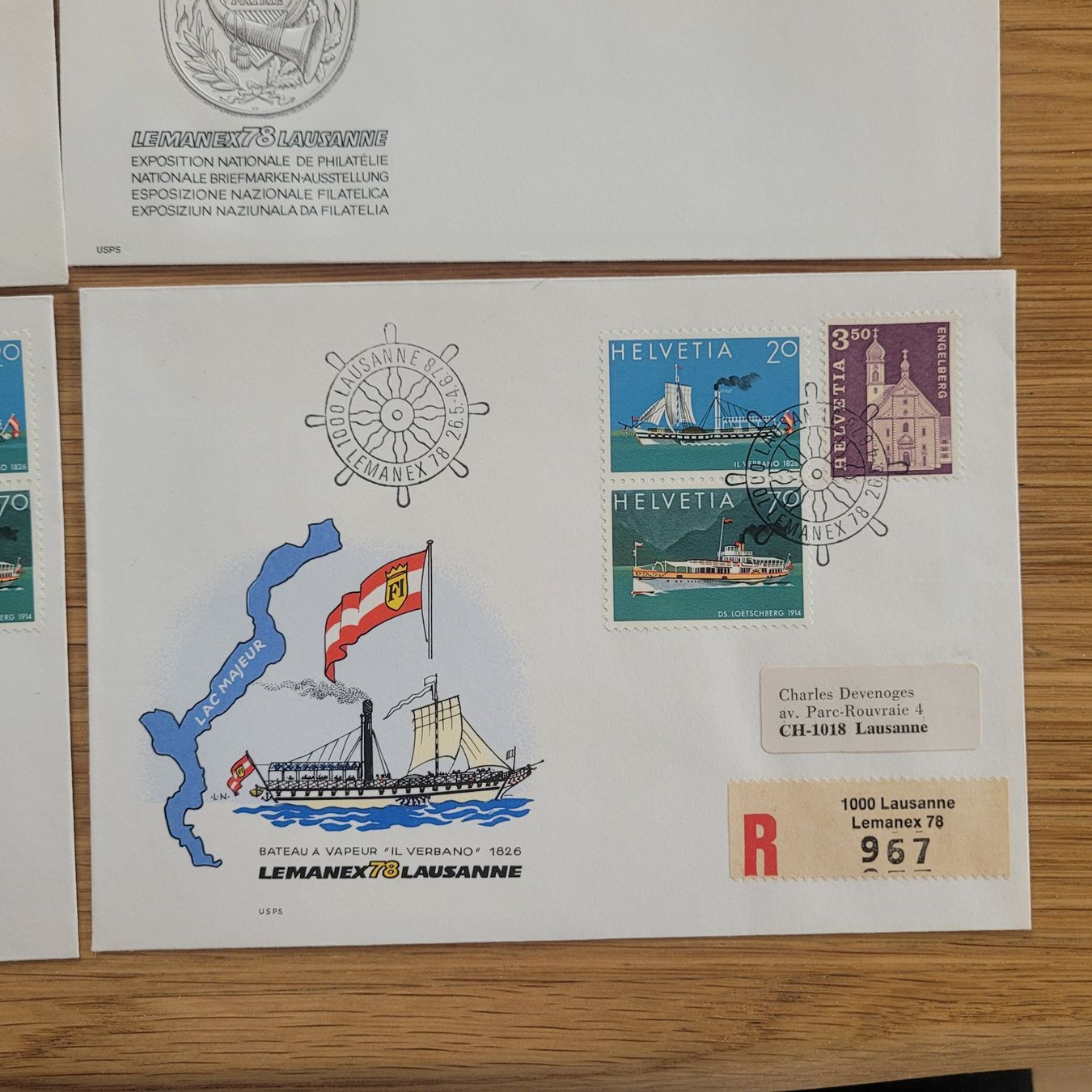 Tutti i francobolli: Lot Lemanex – Usato da Biel/Bienne venduto da Destockweb 3