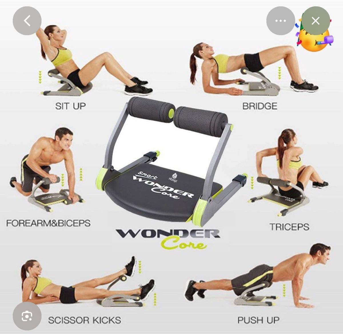 Hometrainer: Wonder Core Smart neu – Nuovo (secondo la descrizione) da Däniken SO venduto da NBdesign 4