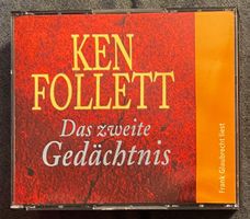 KEN FOLLETT – Das zweite Gedächtnis Hörbuch • 5 CDs