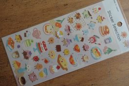 Stickerbogen Sticker - Japan Kawaii Food Sweets Dessert