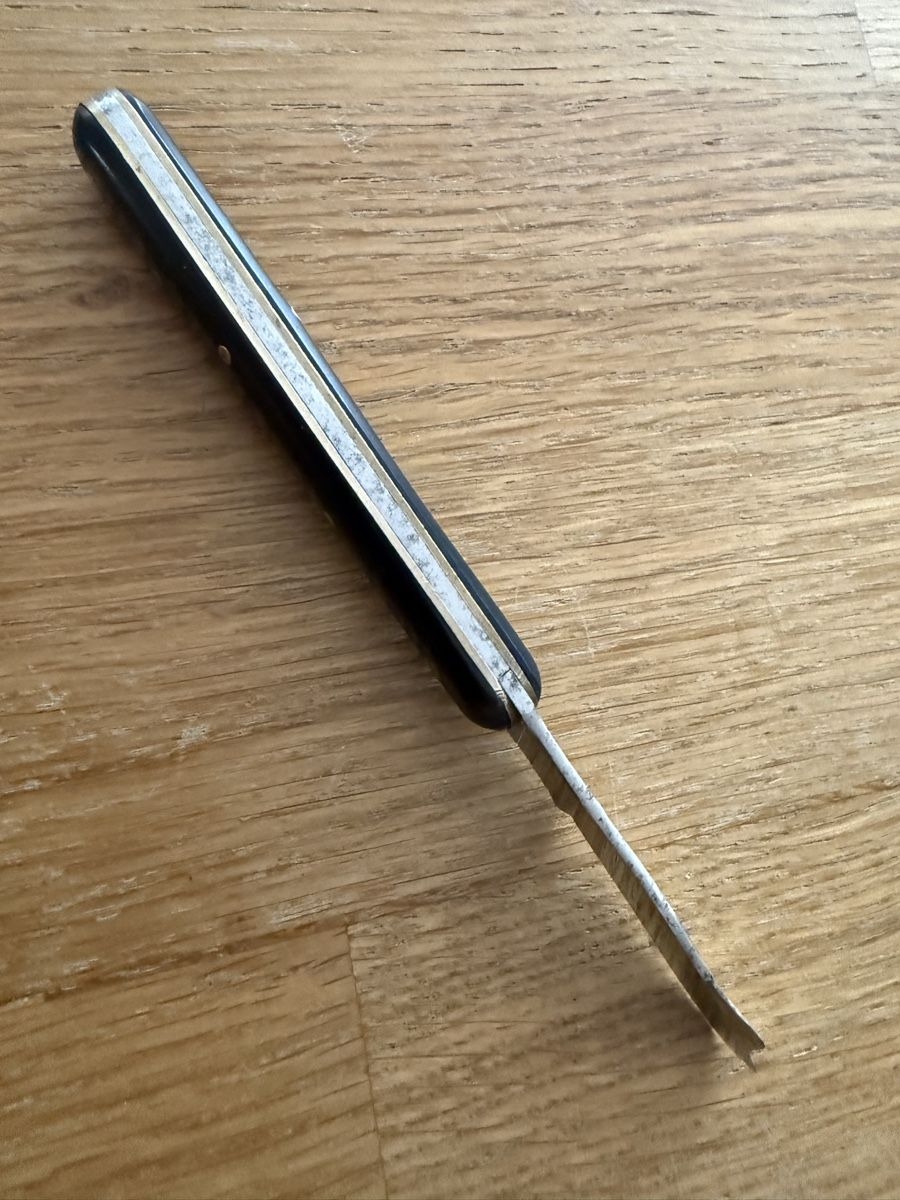 Solingen Taschenmesser: Antikes Taschenmesser Gärtnermesser Sackmesser – Gebraucht aus Goldach von Messerguru 7