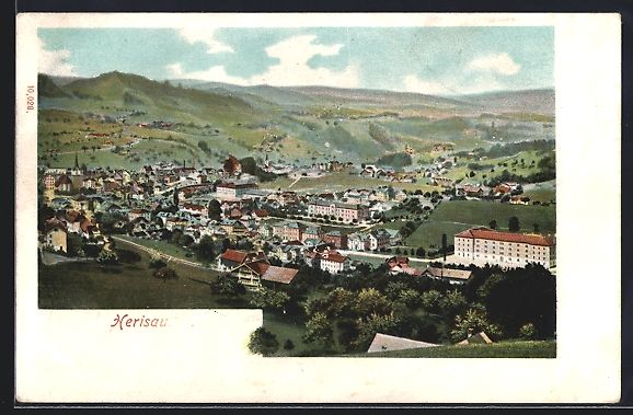 Cartes postales: AK Herisau, Totalansicht, 1901 – D'occasion à Berlin par bartko-reher