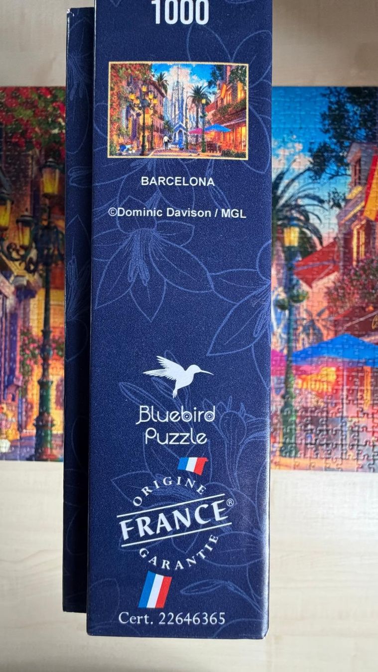 Puzzle: Puzzle von Bluebird "Barcelona", 1000 Teile – Usato da Lotzwil venduto da dr.feelgood 2