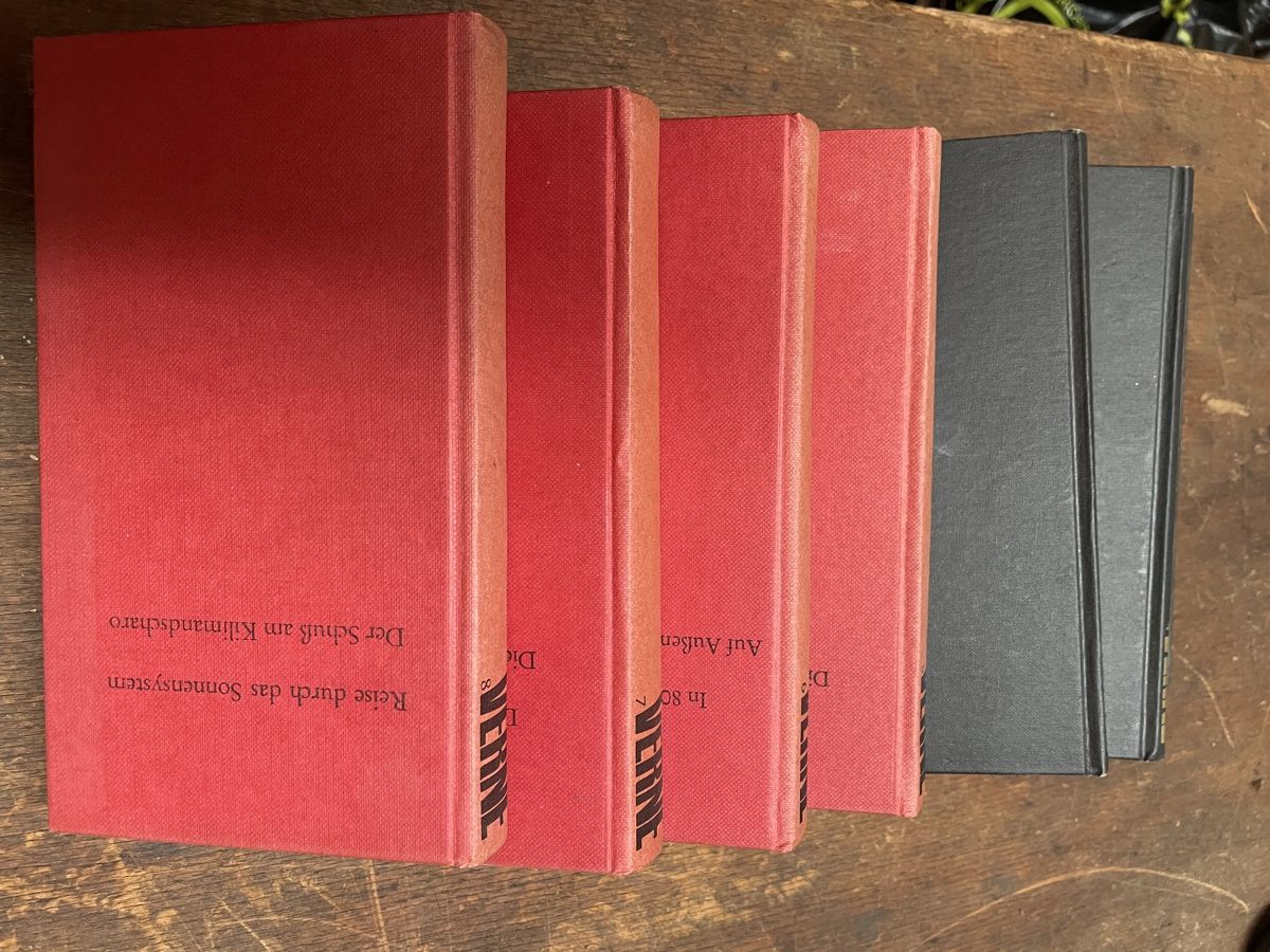 Libri: Jules Verne Bände 2, 3, 4, 5, 6, 7, 8 – Usato da Weinfelden venduto da DAKI12 1