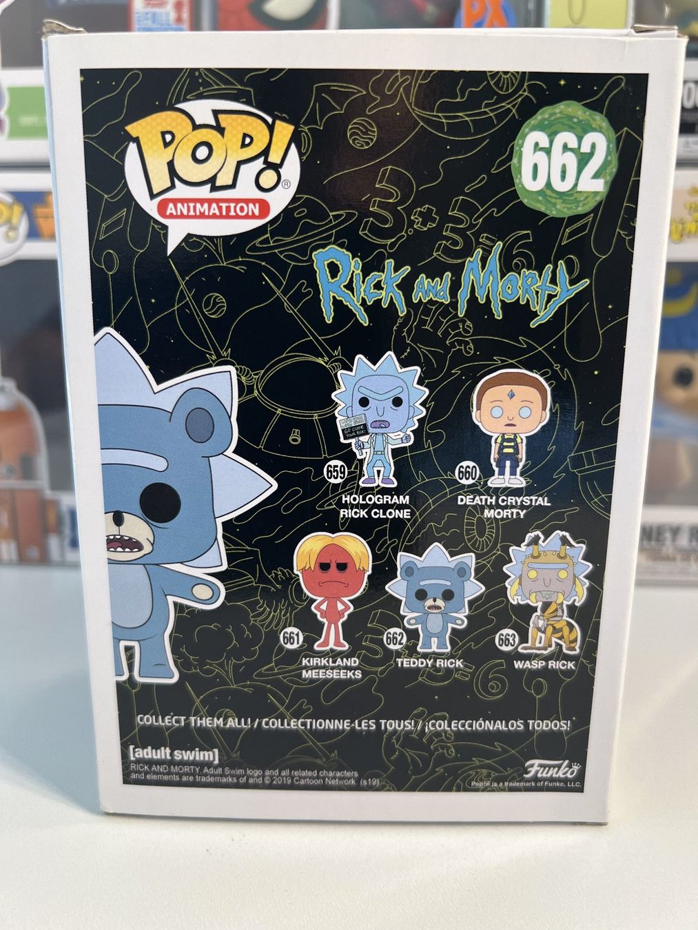 Funko Statuette: Funko POP! Animation Rick & Morty Teddy Rick – Nuovo e nell'imballaggio originale da Le Mouret venduto da perfectbijou 2