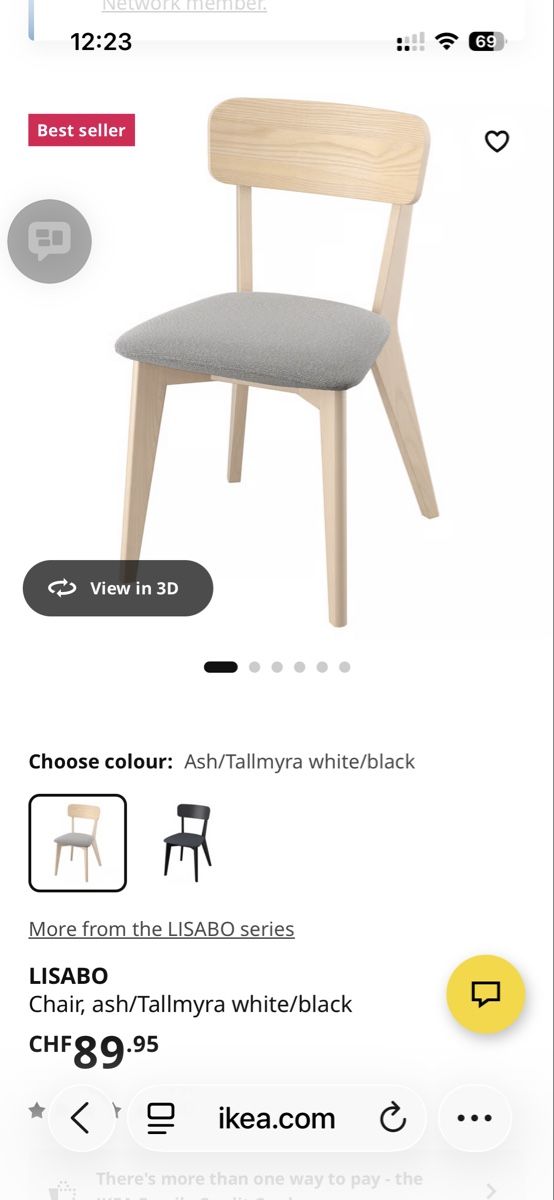 Ikea Sedie: LISABO IKEA Dining Chairs – Usato da Zürich venduto da fra_f66n 4