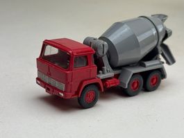 AU- Wiking Magirus Betonmischer rot/silbergrau