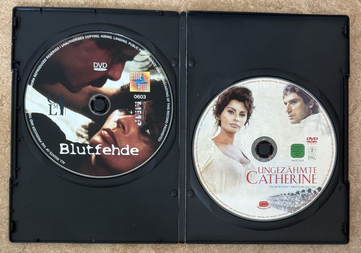 Tutti i DVDs: BLUTFEHDE UND UNGEZÄHMTE CATHERINE  – Nuovo (secondo la descrizione) da Dietikon venduto da AndreaSch01 2
