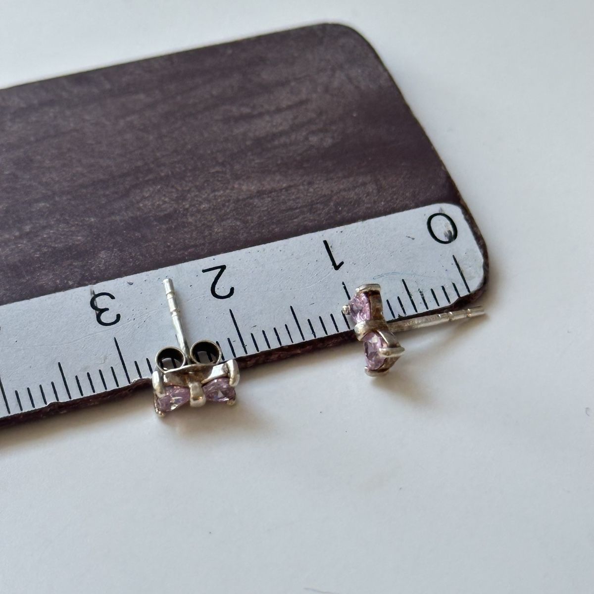 Ohrringe & -stecker: Silber 925 Fliege Ohrstecker Rosa – Neu (gemäss Beschreibung) aus Givisiez von dor_xb9k 2