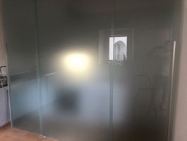 Porte a vetri scorrevole a 3 ante