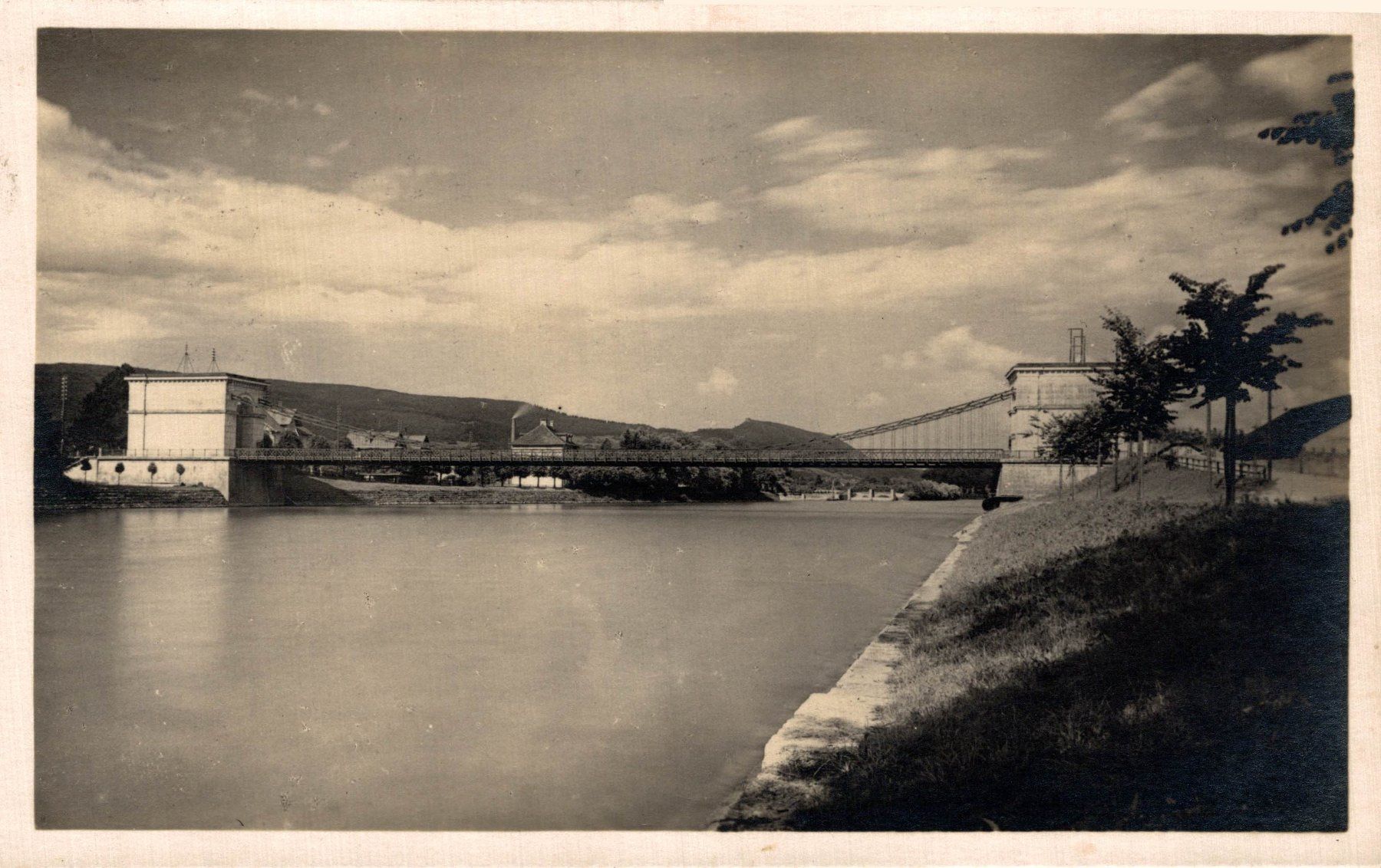 Ansichtskarten: Aarau. Kettenbrücke – Gebraucht aus Bronschhofen von Astore