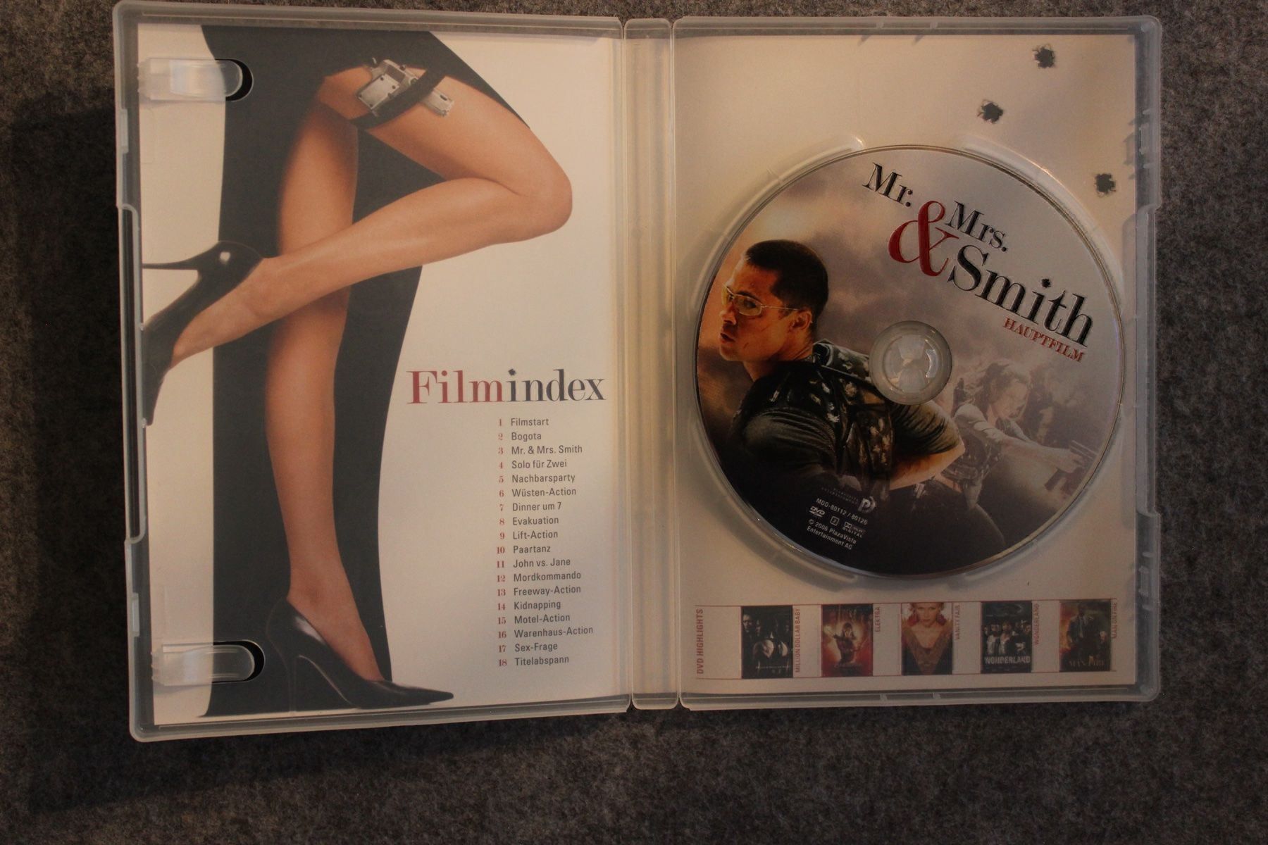 Tutti i DVDs: Mr. & Mrs. Smith  DVD (129) – Usato da Geroldswil venduto da Schlumpfine1973 1