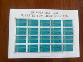 1968 Liechtenstein 481 Bogen  ** (F100)