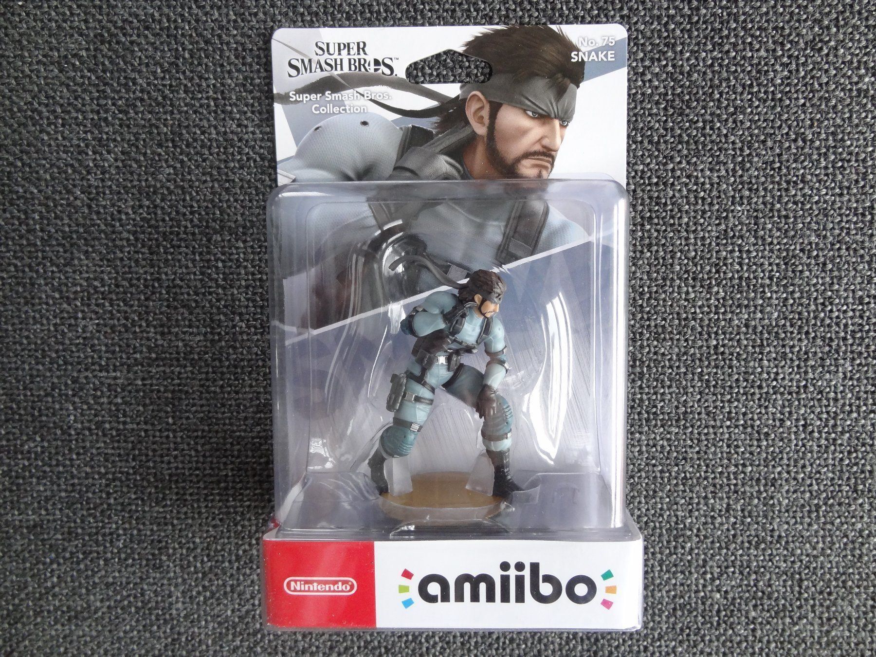 Statuette: amiibo SNAKE Metal Gear NEU – Nuovo e nell'imballaggio originale da Lyss venduto da Famicom