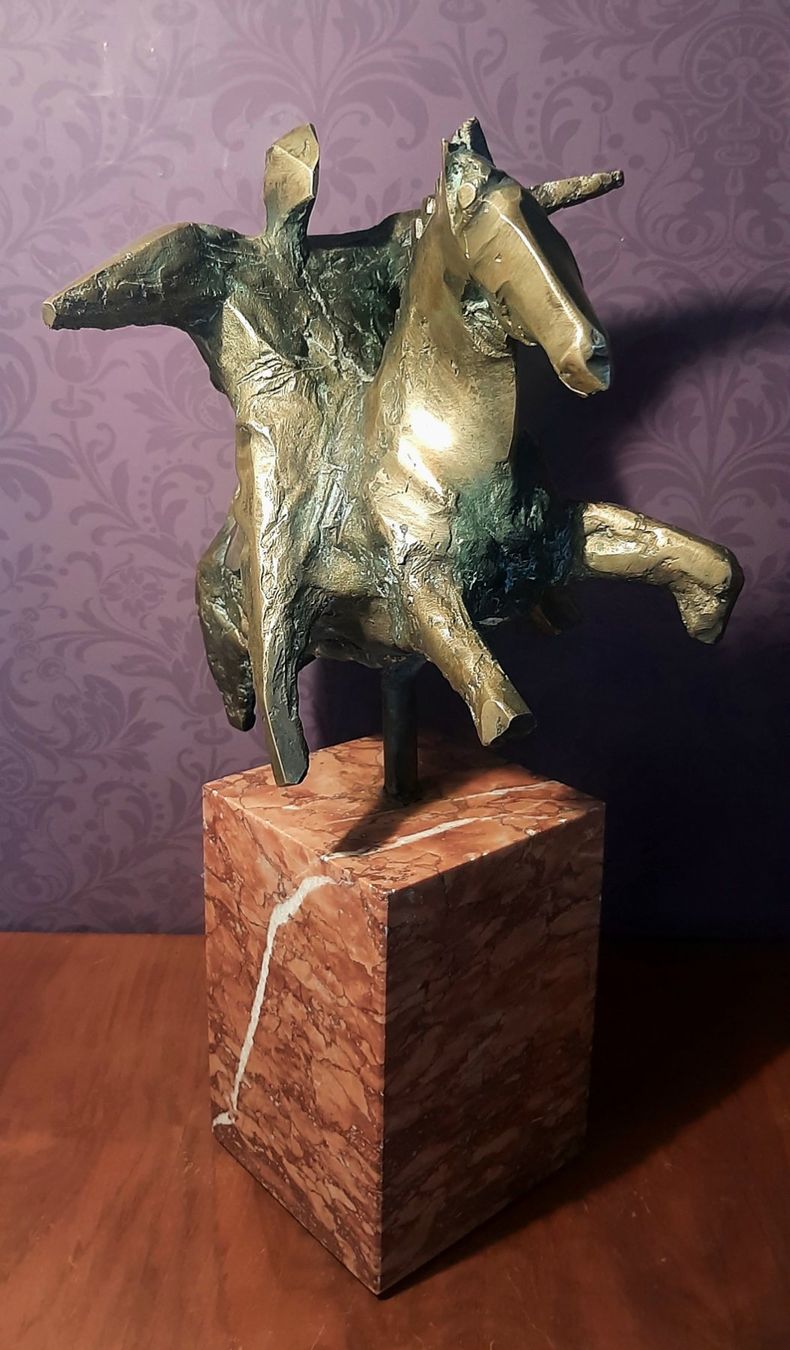Sculture & Statue: Bronze Skulptur Anton Ratiu – Usato da Arbon venduto da torso444