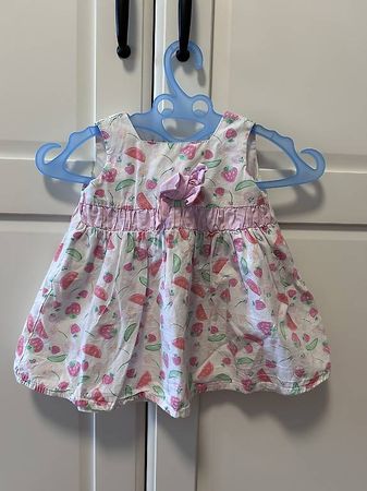 Gr.56 Babykleidchen Sommerkleid 0-3M