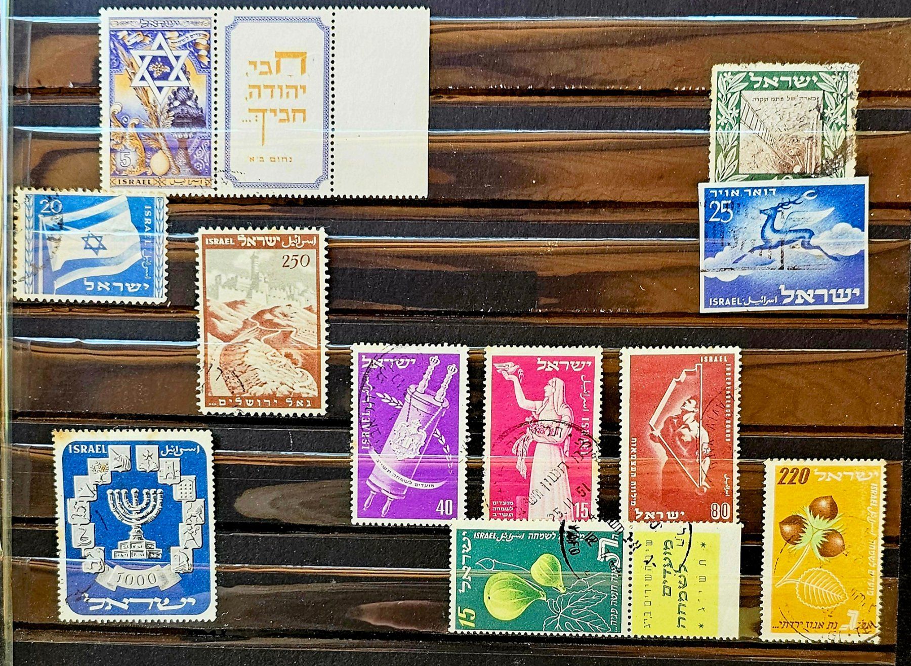 Tutti i francobolli: ISRAEL verschiedene Marken – Usato da Les Valettes venduto da Nuba1