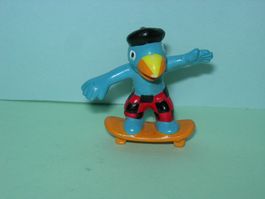 Globi als Skateboard- Rollbrettfahrer, Minifigur