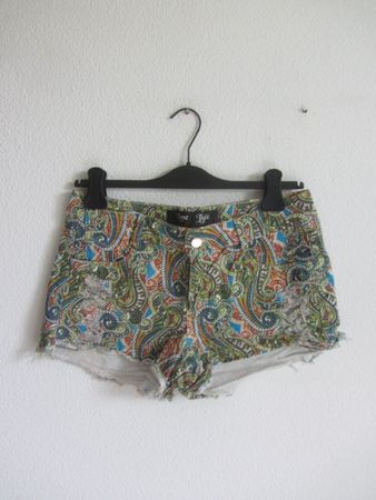 LIME LIGHT - Jeansshorts bunt Paisley 40