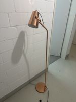 Stehlampe Metall kupferfarben verstellbar guter Zustand