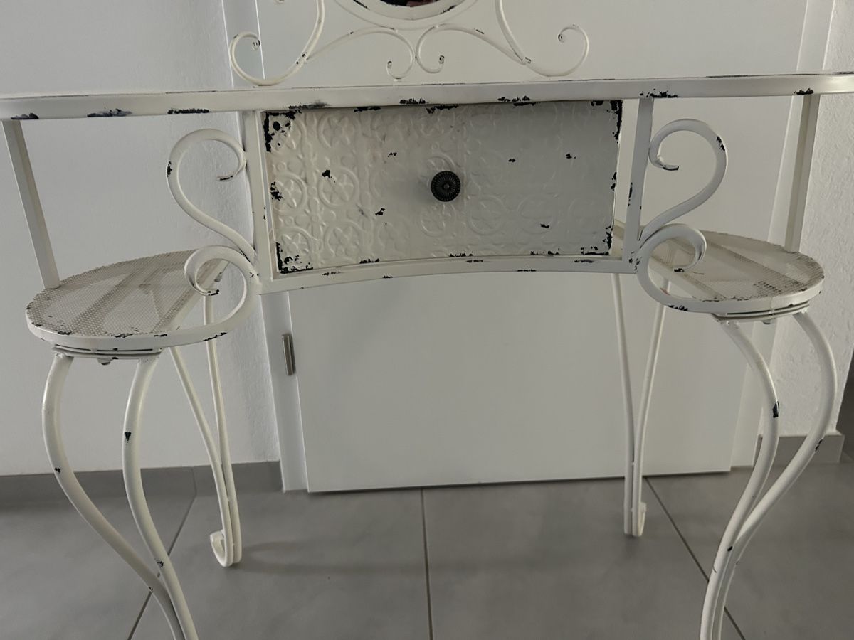 Schminktische: Schminktisch mit Stuhl Shabby – Gebraucht aus Frick von nikki09 2
