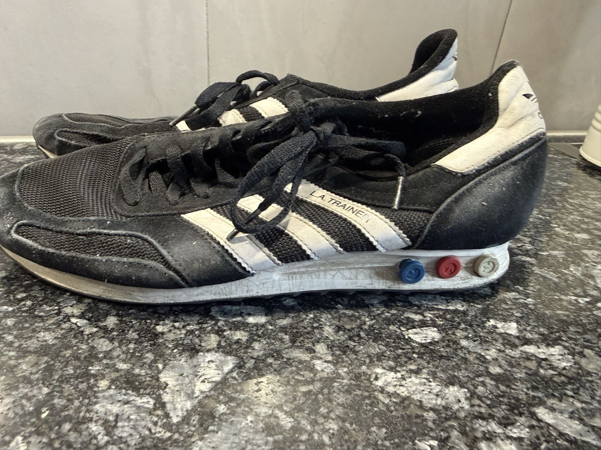 Scarpe da uomo: Adidas L.A. Trainer, Grösse 46 – Usato da Bern venduto da Tottigoal1 3