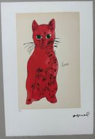 Warhol: Sam the Cat, POP Art 82/100