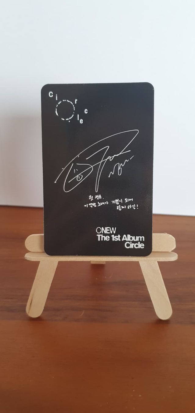 Carte collezionabili: Onew SHINee Photocard – Usato da Kriens venduto da befor83 1