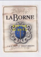 Etikette  Dézaley "La Borne" /bd