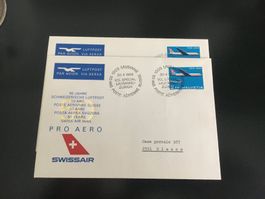 1939 / 2x Speziel Brief / Swissair
