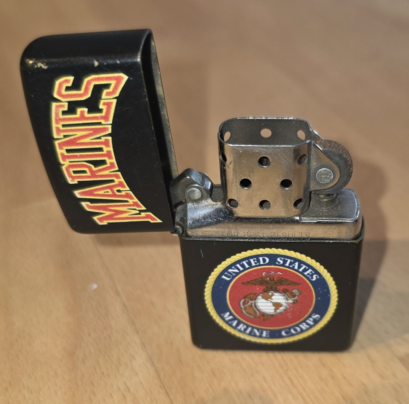 Zippo Accendini: Zippo – US Marines  – Usato da Niederwangen b. Bern venduto da D.R.1992 1
