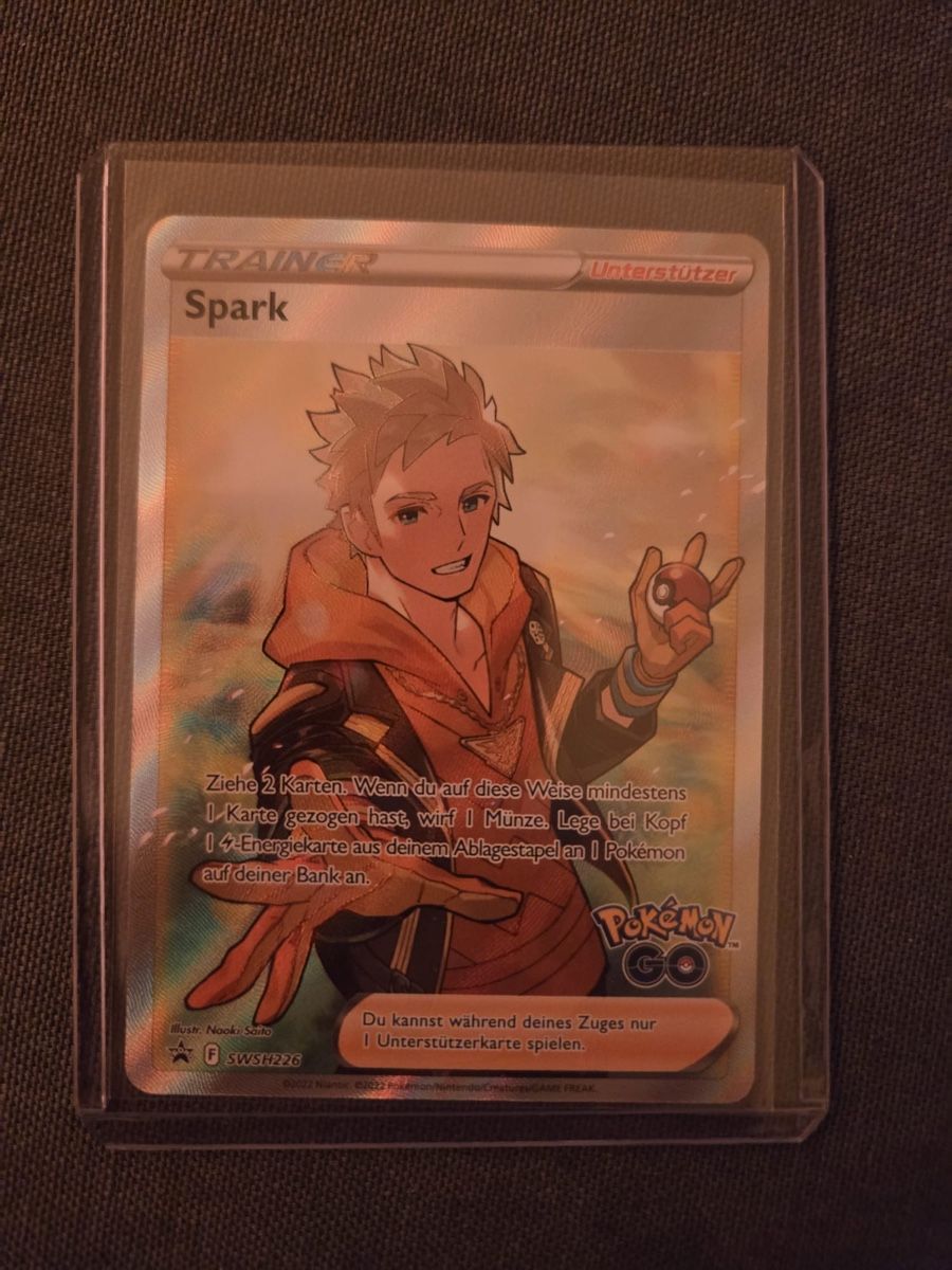 Pokémon Carte collezionabili: Pokemon GO Spark Trainer Karte DE – Nuovo (secondo la descrizione) da Winterthur venduto da Bursa.16