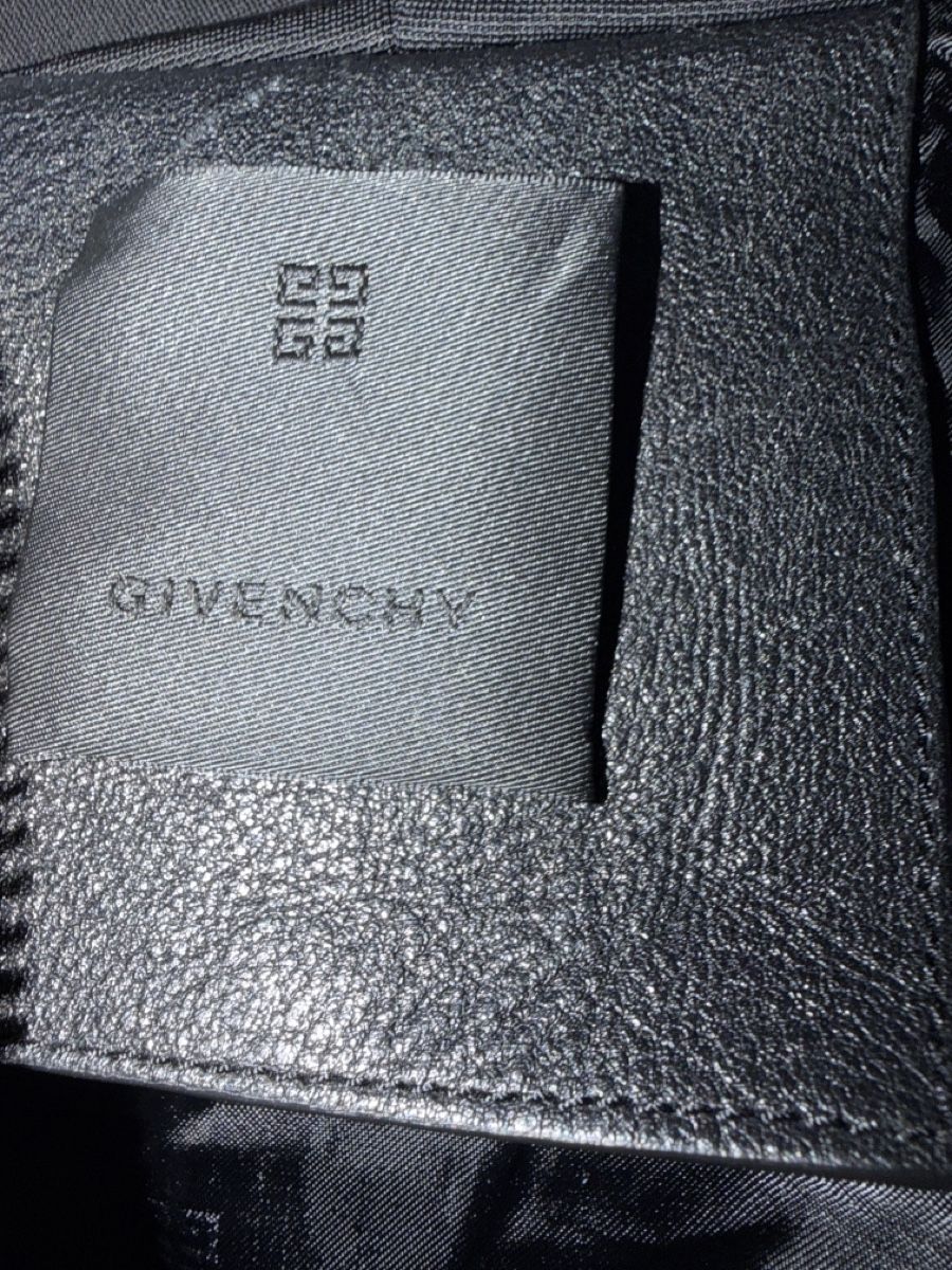 Givenchy Giacche: Giacca Givenchy con cappuccio e maniche in pelle, nera – Usato da Lugano venduto da can_xdd8 5
