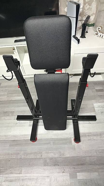 Hometrainer: Set musculation complet  banc + barre + rangement poids – Gebraucht aus Lausanne von mig_52dc 3