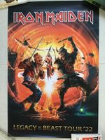 Iron Maiden Konzert Plakat Poster Original Legacy Tour 2022
