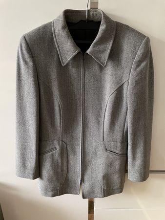 Giacca Caractère lana vergine Tg. 40 IT grigia elegante