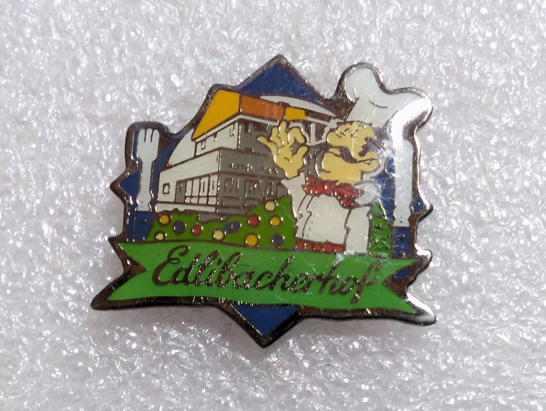 Placchette & Badge: Ansteckpin 289: Edlibacherhof – Usato da Oppligen venduto da Pin-Fall-Shop